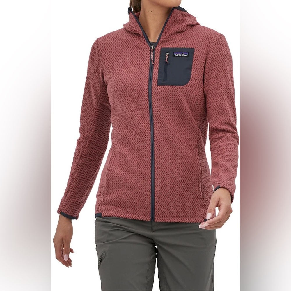 Patagonia Women's R1 air Hooded jacket Size L
